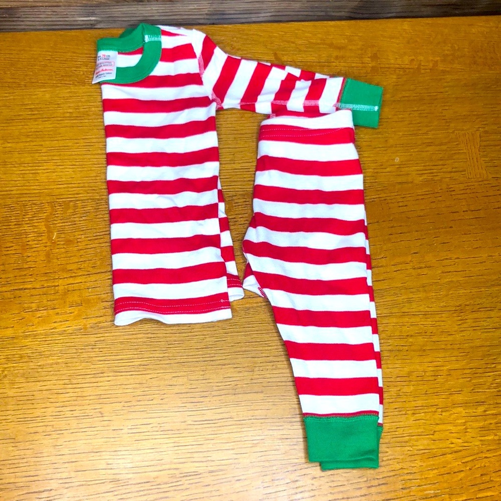 Hanna andersson baby Christmas pajamas size 70